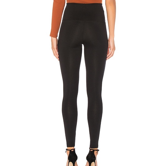 David Lerner Corset Legging in Classic Black - Picture 4 of 8